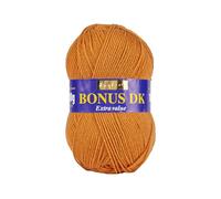 Hayfield Bonus DK - Hilo doble para tejer, color castaño (581), 100 g Sirdar