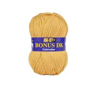 Hayfield Bonus DK - Hilo doble para tejer, color rubio (579), 100 g Sirdar