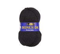 Hayfield Bonus DK - Hilo doble para tejer, medianoche (562), 100 g por Sirdar