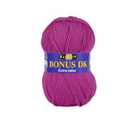 Hayfield Bonus DK - Ovillo de lana doble para tejer, color uva (568), 100 g Sirdar