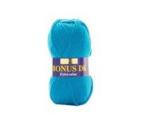Hayfield - Lana de Tejido Doble Bonus DK (100 g), Hilo, Azure, 19 x 9 x 9 cm