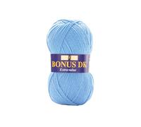 Hayfield - Lana de Tejido Doble Bonus DK (100 g), Hilo, Bluebell, 19 x 9 x 9 cm
