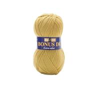 Hayfield - Lana de Tejido Doble Bonus DK (100 g), Hilo, Fields of Gold, 19 x 9 x 9 cm