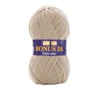 Hayfield - Lana de Tejido Doble Bonus DK (100 g), Hilo, marrón Claro, 19 x 9 x 9 cm