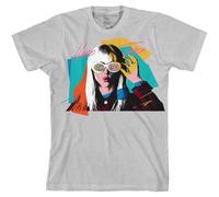 Hayley Williams T Shirt Hard Times Logo Nuevo Oficial De Los Hombres Gris Size M