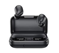 HAYLOU Auriculares inalámbricos T15 BT 5.0, Auriculares estéreo Wireless Stereo HD de Alta fidelidad, Auriculares inalámbricos táctiles, con micrófono y Caja de Carga de 2200 mAh