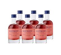 Hayman's Sloe Gin Mini - Ginebra, 6 botellas x 50 ml