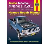 Haynes Toyota Tacoma 4 Runner & T100 Automotive Repair Manual[HAYN TOYOTA TACOMA 4 RUNNER &][Paperback]