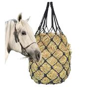 Haynet - de heno a alimentación lenta para heno y heno de alimentación lenta | Hays Haled Net para agujeros | de heno a caballo lento, con cesta de soporte - Fijo para pasteles de