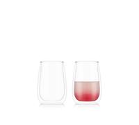 hayoha 2 vasos de licor de doble pared, 0.14 l, 4.7 oz