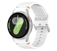 HAYONLIY Correa compatible con Samsung Galaxy Watch 7/6/5/4/FE 40 mm 44 mm/Galaxy Watch 6/4 Classic 43 mm 47 mm 42 mm 46 mm/Galaxy Watch 5 Pro 45 mm, correa de repuesto deportiva de silicona para