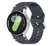 HAYONLIY Correa compatible con Samsung Galaxy Watch 7/6/5/4/FE 40 mm 44 mm/Galaxy Watch 6/4 Classic 43 mm 47 mm 42 mm 46 mm/Galaxy Watch 5 Pro 45 mm, correa de repuesto deportiva de silicona para