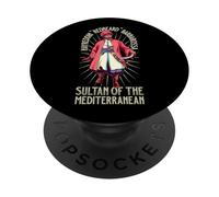 Hayreddin Barbarroja - Gobernante del Mar PopSockets PopGrip Adhesivo