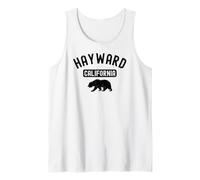 Hayward California Bear East Bay Área Stockton San Francisco Camiseta sin Mangas