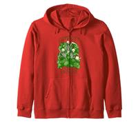 Haz abono para Tus Enemigos, Divertida jardinería, Esqueleto gótico, Jardinero Sudadera con Capucha