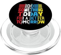 Haz Algo Hoy para un mañana Mejor Cita Motivacional PopSockets PopGrip para MagSafe