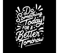 Haz algo hoy Pegatinas de tallado fino 57.6x85cm No se cae Blanco
