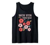 Haz Crecer tu Propia Manera: inspiradora Camiseta Motivacional para Adolescentes Camiseta sin Mangas