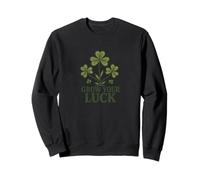 Haz Crecer tu Suerte Shamrock Spring Artwork Sudadera