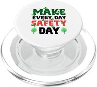 Haz de cada día un día de seguridad - porque un día no es suficiente PopSockets PopGrip para MagSafe