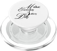 Haz de cada día un día de seguridad - porque un día no es suficiente PopSockets PopGrip para MagSafe