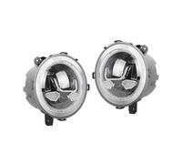 Haz de luz del Faro Faro Delantero De 9" con Luces Diurnas para Jeep para Wrangler JL 2018+ Accesorios(2 Piezas)