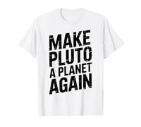 Haz de Plutón un Planeta Otra Vez - Retro Camiseta