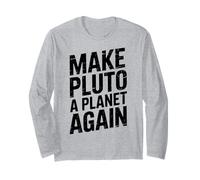 Haz de Plutón un Planeta Otra Vez - Retro Manga Larga
