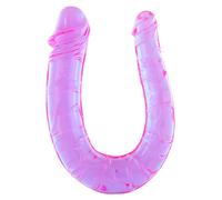 Haz doble penetración pequeño consolador vaginal realista pene falso anal sexo