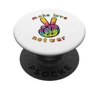 Haz el Amor, no la Guerra PopSockets PopGrip Adhesivo