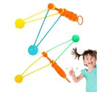 Haz en Clackers Toys - Bolas vintage para hacer ruido para divertirse sensorialmente | Clásico juego de oscilación de carraca, regalo de juguete retro para niños Motion Play, gadget de punto