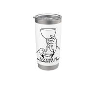 Haz Esto En Memoria De Mí Eucaristía Misa Católica Vaso térmico de acero inoxidable de doble pared