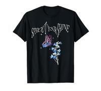 Haz Florecer Tu Luz Mariposa Floración Brillo Mágico Camiseta