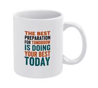 Haz Lo Mejor Que Puedas Hoy Taza De Café Cerámica Taza Porcelana Tazas 330Ml Para Amigo Cacao Leche