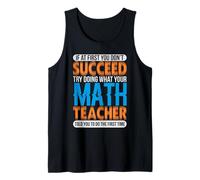 Haz lo Que tu Profesor de matemáticas Dice Regalo para Profesor de matemáticas Camiseta sin Mangas