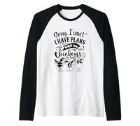 Haz más Yoga Practica Meditación Camiseta Manga Raglan