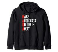 Haz que América se vaya MAGA Sudadera con Capucha