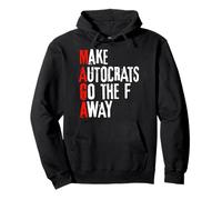 Haz que América se vaya MAGA Sudadera con Capucha