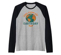 Haz Que Cada día Sea Tierra Camiseta Manga Raglan