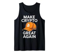Haz Que Crypto vuelva a ser Genial Bitcoin Camiseta sin Mangas