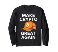 Haz Que Crypto vuelva a ser Genial Bitcoin Manga Larga