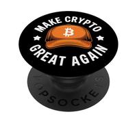 Haz Que Crypto vuelva a ser Genial Bitcoin PopSockets PopGrip Adhesivo