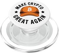 Haz Que Crypto vuelva a ser Genial Bitcoin PopSockets PopGrip para MagSafe