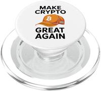 Haz Que Crypto vuelva a ser Genial Bitcoin PopSockets PopGrip para MagSafe