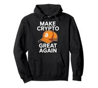 Haz Que Crypto vuelva a ser Genial Bitcoin Sudadera con Capucha