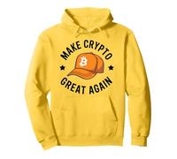 Haz Que Crypto vuelva a ser Genial Bitcoin Sudadera con Capucha