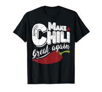 Haz que el chile vuelva a ser genial declaración audaz Amantes del chile picante Camiseta
