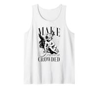 Haz Que el Cielo esté Lleno de Gente, religión, fe Cristiana, bebé ángel Camiseta sin Mangas