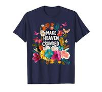 Haz que el cielo esté lleno de versículos bíblicos florales y religiosos Camiseta
