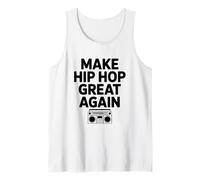 Haz Que el Hip Hop vuelva a ser Genial para los Amantes de la música Retro Camiseta sin Mangas